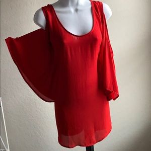 Torrid Red blouse